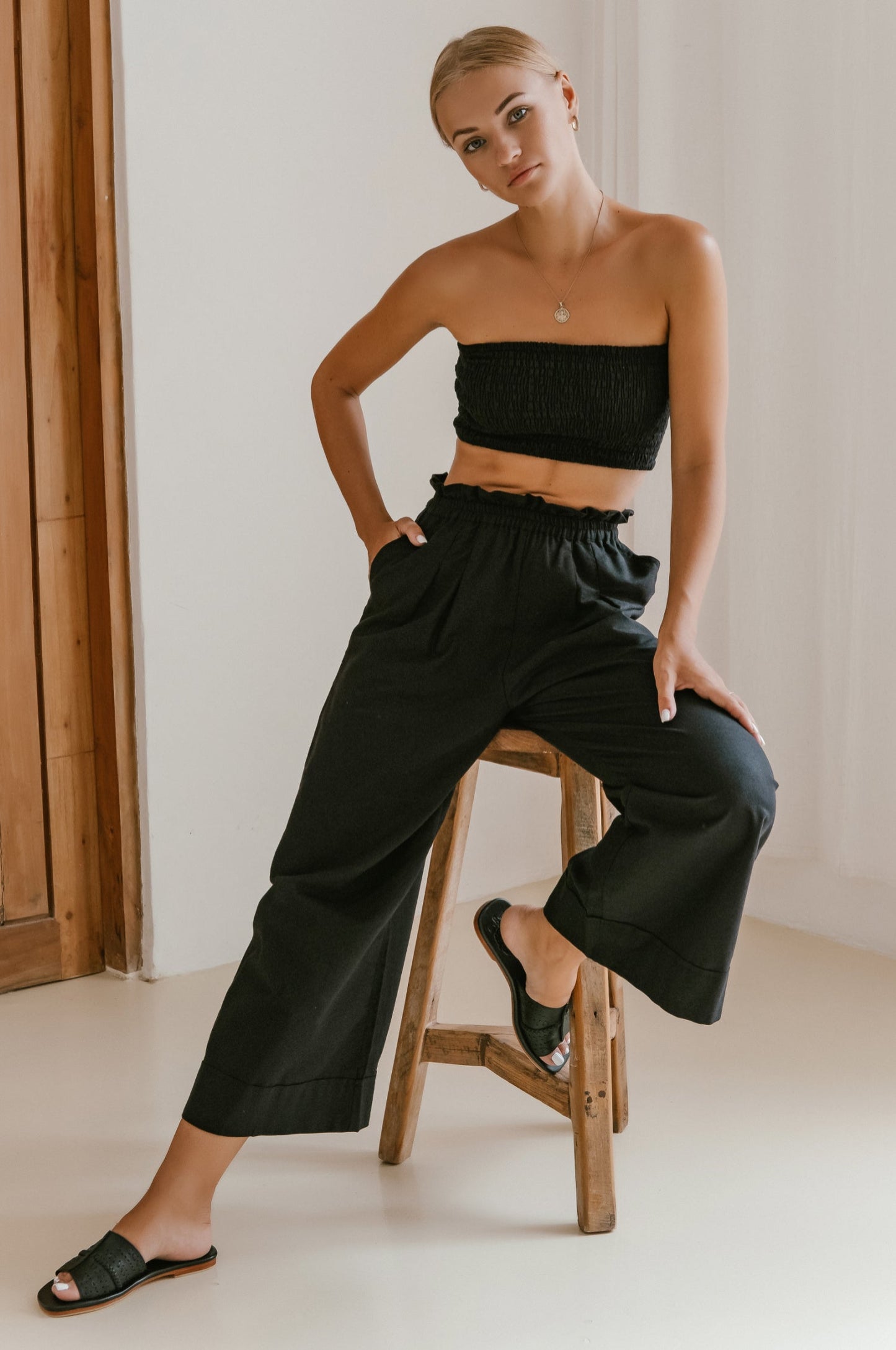 Delhi Relaxed Linen Pants