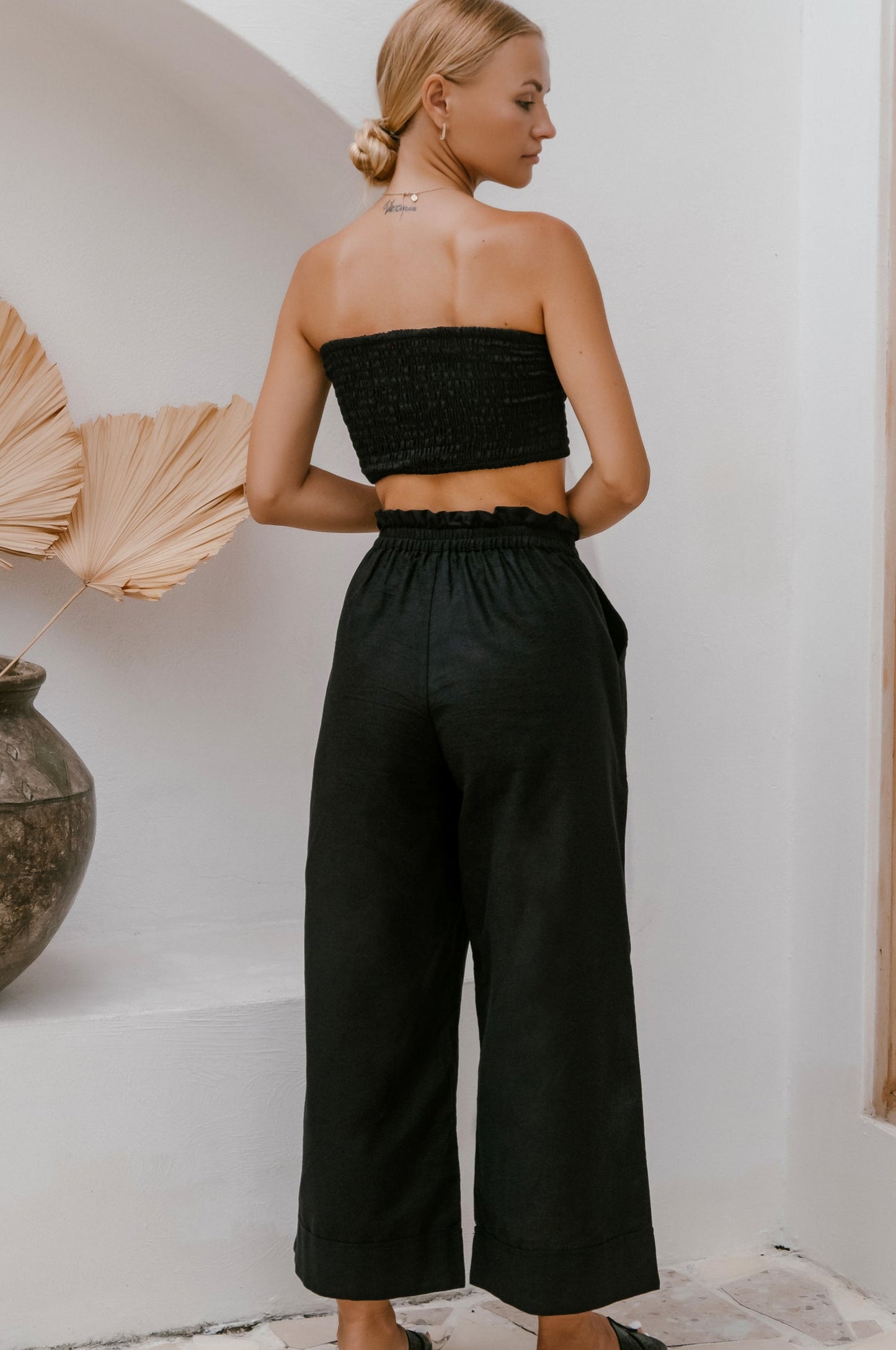 Delhi Relaxed Linen Pants
