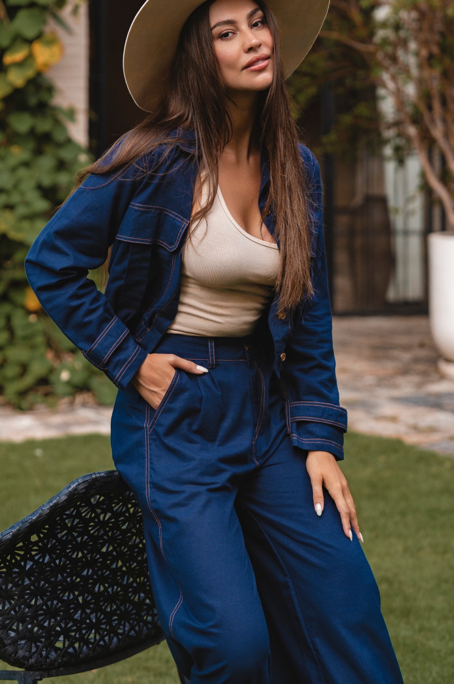 Orion Wide-Leg Linen Trousers